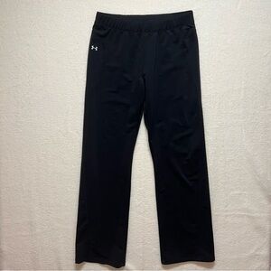 UNDER ARMOUR Women's Cold Gear Track pant Elastic Waist Black Size Large